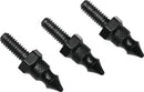 Kuryakyn Windshield Mount Spikes 1/4-20 x 5/8 inch for 96-13 Harley FLH Touring, Black