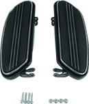 Bikers Choice 86-Up FLH FLT Black Extended Floorboard Kit with Forward Extension for Harley-Davidson®