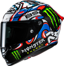 HJC RPHA 1N V2 Quartararo Le Mans III Carbon Helmet - XS with Pinlock 120XLT prepared Shield and Advanced Ventilation System