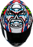 HJC RPHA 1N V2 Quartararo Le Mans III Motorcycle Helmet with Carbon Shell – Small (Part No. FB27NUS4221V)
