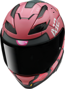 HJC F71 Helmet with Zaku Design – Lightweight, Aerodynamic Motorcycle Helmet with Smart Bluetooth System and Sun Visor