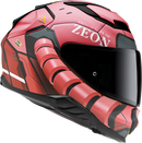 HJC F71 Bandai Namco Zaku XL Motorcycle Helmet with Smart Bluetooth System