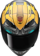 HJC F71 Bumblebee Motorcycle Helmet with Smart Bluetooth System and Sun Visor - 2XL