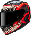 HJC RPHA 12N Marvel Venom 3 Motorcycle Helmet - Part Number FA53NUS5ES1V