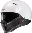 HJC i20 Helmet Solid White 2XL - Lightweight Polycarbonate Composite Shell with Advanced Ventilation and Comfort Features