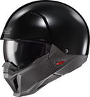 HJC i20 Helmet - Solid Black, Large - Lightweight Polycarbonate Shell with Advanced Ventilation and Comfort Features