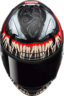 HJC RPHA 12N Marvel Venom 3 Motorcycle Helmet - Part Number FA53NUS6ES1V