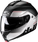 HJC C91 Modular Helmet - Prod - MC5SF - XS by HJC with Advanced Ventilation and Sun Visor