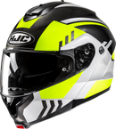 HJC C91 Modular Helmet Kaon MC3H 4XL EP25NUSJ7H3V - Lightweight, Ventilated Comfort with Sun Visor and Bluetooth Compatibility