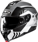 HJC C91 Modular Helmet Kaon MC5 Small EP25NUS4705V - Lightweight Advanced Polycarbonate Shell with Integrated Sun Visor and Communication Compatibility