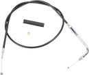 DRAG SPECIALTIES Black Vinyl Throttle Cable - 32-1/2" 4330900B