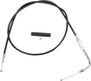 DRAG SPECIALTIES Black Vinyl Throttle Cable - 38" 4330906B