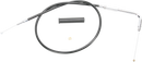 DRAG SPECIALTIES Black Vinyl Throttle Cable - 38" 4331600B