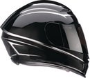 Z1R Jackal Helmet Foil Black/Silver 3XL – Aerodynamic Design with Anti-Fog Shield