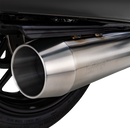 Vance & Hines 27347 Gaslighter 2-Into-1 Exhaust System for M8 Touring with Brushed Finish