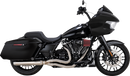 Vance & Hines 27346 Gaslighter 2-Into-1 Exhaust System for M8 Touring with Brushed Finish