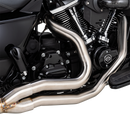 Vance & Hines 27346 Gaslighter 2-Into-1 Exhaust System for M8 Touring with Brushed Finish