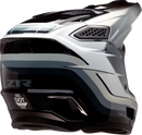Z1R Dirt Maxx Helmet Vortex Black/White/Gray Small (Part Number 0110-9714)