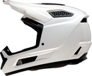 Z1R Dirt Maxx Helmet - Solid White, Medium (Part No. 0110-9927)