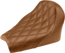 SADDLEMEN Seat - Renegade Solo - Lattice Stitched - Brown I18-33-002BLS