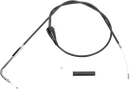DRAG SPECIALTIES Black Vinyl Idle Cable - Cruise - 41-1/2" 4343500B
