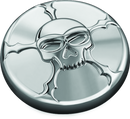 Kuryakyn Zombie Gas Cap Vented Chrome for Harley-Davidson Motorcycles Part 7358