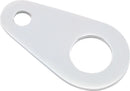 Bikers Choice Chrome Custom Single Hole Universal Ignition Switch Bracket for Harley-Davidson - Part