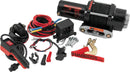 QuadBoss 608703 Winch Kit with 39ft Synthetic Rope, 3,500 lb Capacity, 3.5 HP Motor, Hawse Fairlead & Wired Remote
