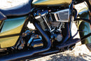 Kuryakyn Classic Faceplate for Hypercharger ES Black & Chrome – Interchangeable Retro Design