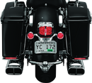 Kuryakyn Zombie Taillight Cover Chrome for Harley Davidson 2008-2009 Models