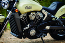 Kuryakyn Mid Controls Kit for 2015-2020 Indian Scout Models (Excluding Bobbers), Black