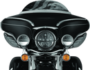 Kuryakyn Dragon Wing Air Deflectors Dark Smoke for Harley Davidson Touring Models