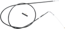 DRAG SPECIALTIES Black Vinyl Throttle Cable - 58" 4331158B