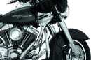 Kuryakyn Deluxe Neck Cover Kit for Harley Davidson Touring Models - Chrome Part 7866