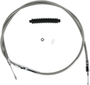 DRAG SPECIALTIES High-Efficiency Braided Stainless Steel Clutch Cable - 72-11/16" 5321004HE