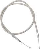 DRAG SPECIALTIES High-Efficiency Braided Stainless Steel Clutch Cable - 74-11/16" 5322308HE