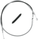 DRAG SPECIALTIES High-Efficiency Braided Stainless Steel Clutch Cable - 66-15/16" 5322404HE