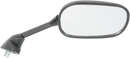 PARTS UNLIMITED Mirror - Side View - Rectangle - Black - Right R1-1000-RH