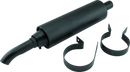 QuadBoss Universal Muffler with Black Finish for Powersports Vehicles, Part Number 157108