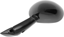 PARTS UNLIMITED Mirror - Side View - Round - Black - Left GSX600LH