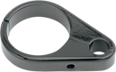 DRAG SPECIALTIES Die-Cast Cable Clamp - Clutch - 1-1/2" Frame - Black 11-0266GB