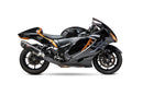 Yoshimura Exhaust Race R77 Slip-On CF/CF for Suzuki GSX-R1300 Hayabusa (2022-2023)