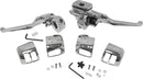 Comp H/Bar Cntrls 9/16 M/Cyl W/O Switches Chrome 96 06