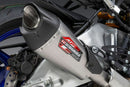 Yoshimura RS-12 ADV Exhaust for Yamaha MT-10 (2022-2023) - Matte Carbon Fiber End Cap