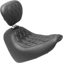 MUSTANG Wide Tripper™ Seat - with Driver's Backrest - Diamond 83016