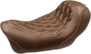 MUSTANG Forward Wide Tripper Solo Seat - Diamond - Brown - FXDF '14-'17 75043