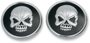 DRAG SPECIALTIES Skull Gas Caps - Screw-In Vented & Non-Vented - Pair 012719