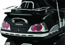 Kuryakyn LED Lighted Trunk Lid Handle for Honda GL1800 Gold Wing (2001-2005) – Chrome Finish with Red LEDs