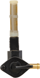 DRAG SPECIALTIES Fuel Petcock - 90° - Gloss Black - 1/4" NPT T03-0075RB