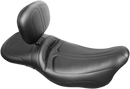 LE PERA Maverick Daddy Long Legs Seat - With Backrest - Black - Stitched - FL '08-'23 LK-957DLTBR